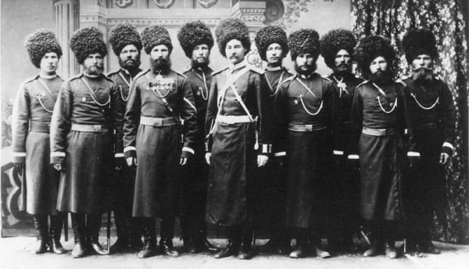 Кубанские казаки на фото конца 19 нач. 20 века.