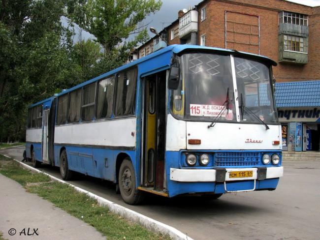 Автобус 115. Каменск - Лиховской. История
